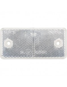 LA75001 - Reflector Blanco Rectangular 94x44 mm Atornillado