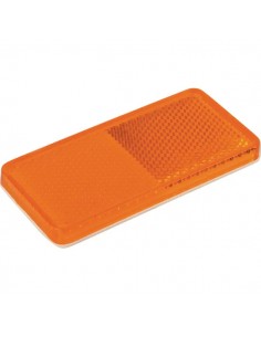 CT58010 - Reflector Rectangular Naranja Autoadhesivo 94x44 mm