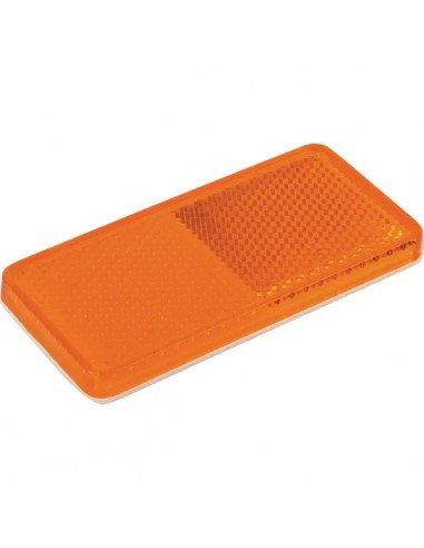 CT58010 - Reflector Rectangular Naranja Autoadhesivo 94x44 mm
