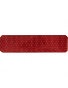 WB82103200 - Cinta Reflectante Roja Rectangular 200x50 mm Autoadhesiva