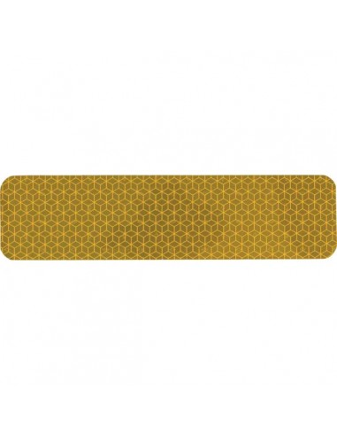 WB82102200 - Cinta Reflectante Amarilla Rectangular 200x50 mm Autoadhesiva