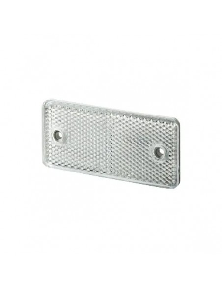 8RA003326021 - Reflector Rectangular Blanco Hella Atornillado 94x44 mm