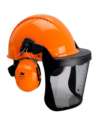 3MO315B - Casco Protección Forestal ·3M G3000M