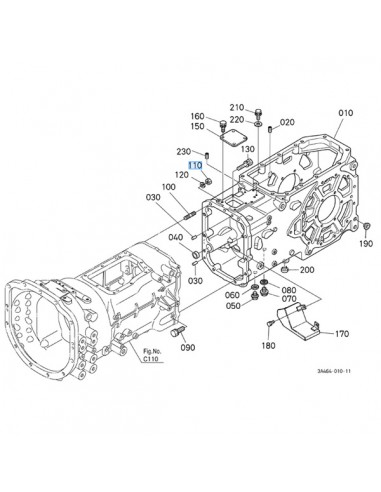 3534027360 - Kubota Tuerca Hexagonal