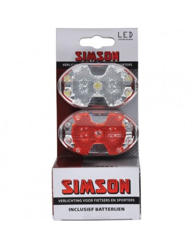 020757SIM - Juego Luces LED Delantera Trasera