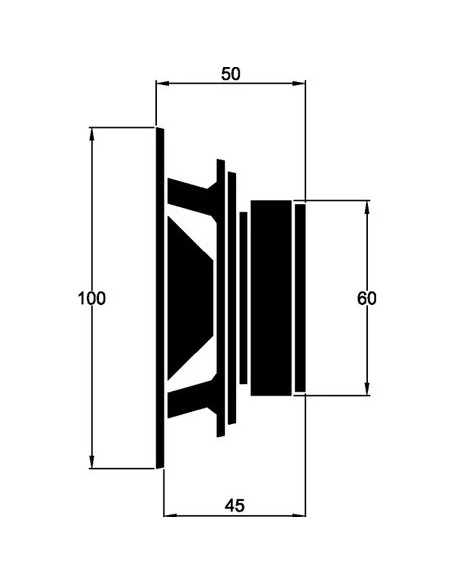 EL100 - Kit Altavoces 100 mm 100 W