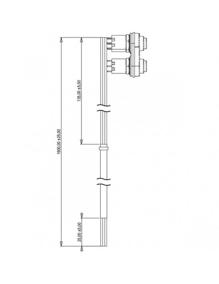 IMFRCL84933B - Placa Frontal con 3 Botones Indemar